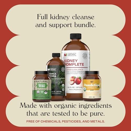 CNP | Kidney Complete Bundle - ACV Lemon, Chanca Piedra Cleanse Detox Aid
