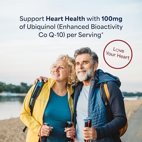 Puritan's Pride Next Gen Ubiquinol Coenzyme CoQ10 100mg, 60 Servings