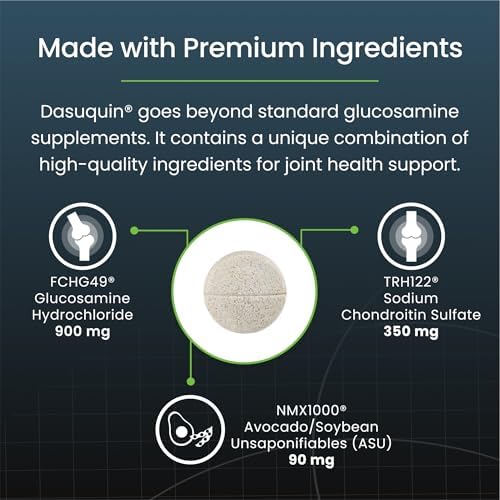 Nutramax Dasuquin Joint Supplement for Large Dogs, Chewable Tablets, 150ct | Glucosamine and Chondroitin, ASU, Supports Healthy Joints, For Dogs Over 60 lbs, All Ages, Chewable Tablets