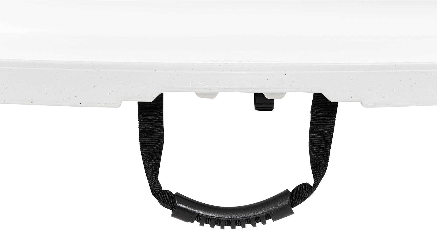 LIFETIME Light Commercial Fold-in-Half Round Table, 4-Foot
