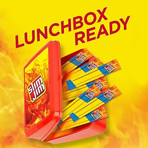 Slim Jim Smoked Jerky Snack Sticks, Mild Flavor, 0.28 oz., 14-ct