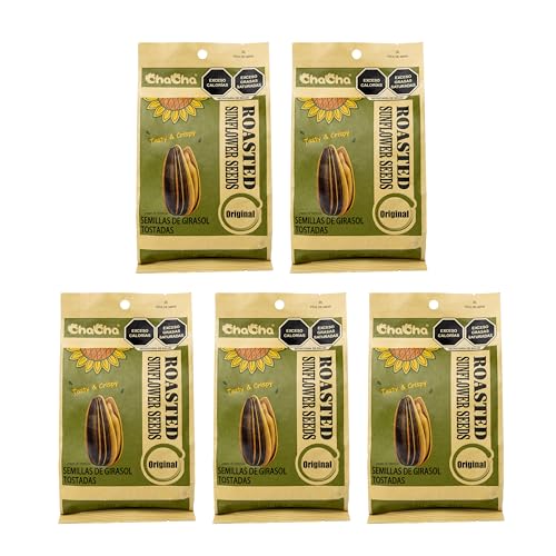 ChaCha Natural Roasted Sunflower Seeds (3 Pack, Total of 750g)