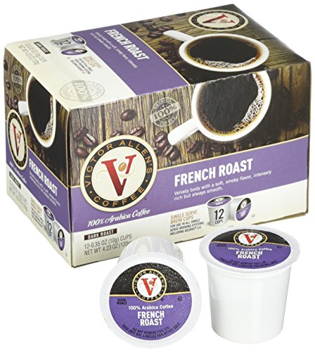 Victor Allen's Coffee Morning Blend, Light Roast, 12 Count, Single Serve Coffee Pods for Keurig K-Cup Brewers
