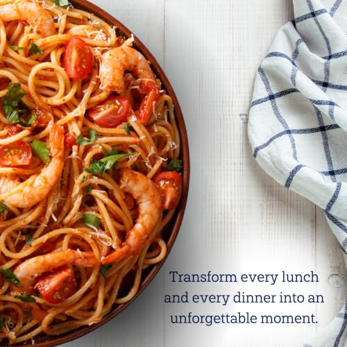 De Cecco Protein Boost Spaghetti No. 12 Pasta, 14 Oz | High Protein Noodles, 28g Protein, Made with Durum Wheat, Lentils & Beans, Vegan