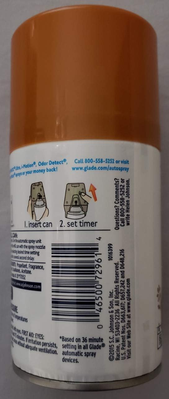 Glade Cashmere Woods Scent Air Freshener Refill 6.2 oz. Aerosol