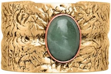 SHOP LC DELIVERING JOY Handmade Gemstone Cuff Bracelet