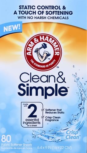 A&H FRESH 'N SOFT DRYER SHEETS 100CT