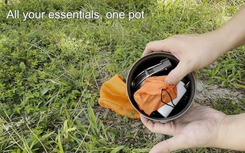 TOAKS Titanium 1100ml Pot with Pan