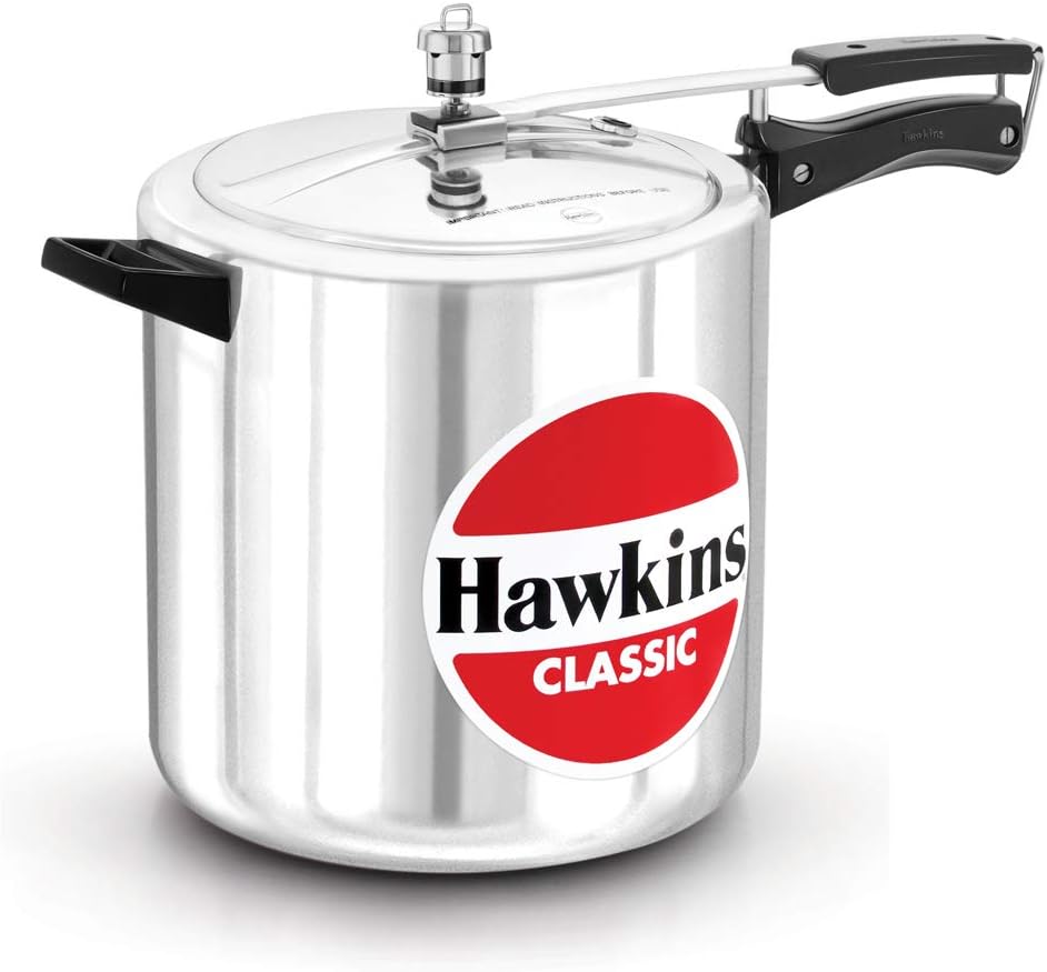 Hawkins Classic Aluminum 6.5 Litre Pressure Cooker