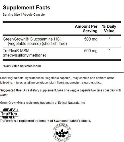 Swanson Ultra Glucosamine & MSM Joint Support