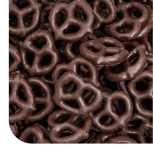 Dark Chocolate Covered Pretzels - 5 Lb Pack | Sweet & Salty Snack