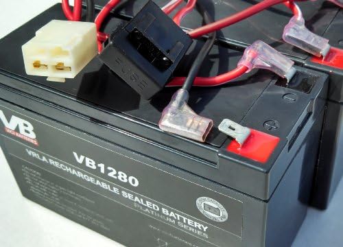 Razor (replacement) Battery for MX350 (V9+) / MX400 / PR (V7+) / PM/SM/Quad/Dune Buggy Razor Battery Replacement - Includes Wiring Harness (8 ah