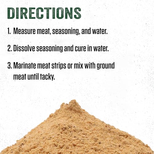 LEM Products Backwoods Reduced Sodium Original Jerky Seasoning, 3.6 oz
