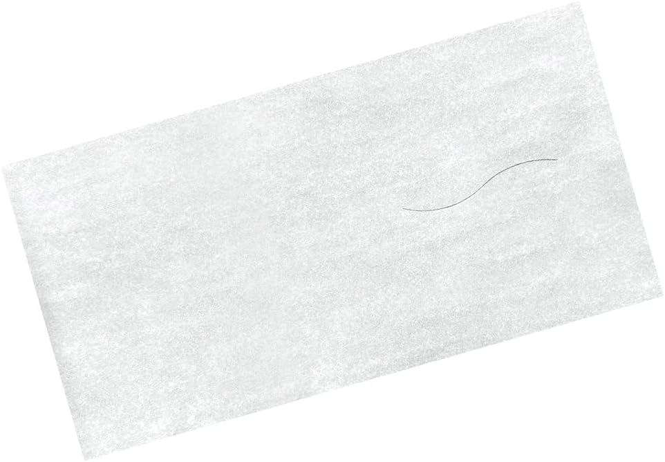 BodyMed® Premium Headrest Paper Sheets – With Slit – Disposable Medical Face Barrier – Exam Paper Sheets – Case of 1