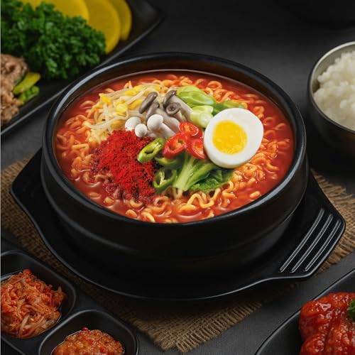 Paldo Fun & Yum Ilpoom Jjajangmen Chajang Noodle Traditional Brothless Chajang Ramen 7.05oz (Pack of 4)