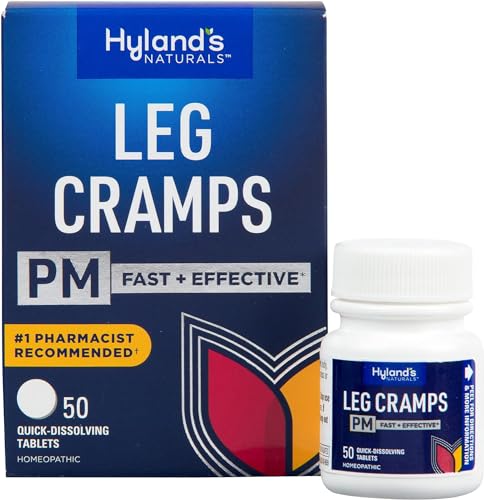 Hyland's Leg Cramps PM With Quinine Tablets 50 ea ( Pack of 6)