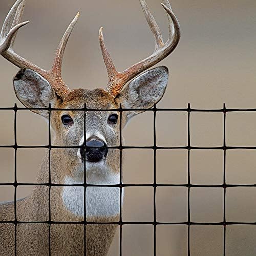 Tenax 2A120054 Deer Fence C-Flex-T Economy 6'x330' Black
