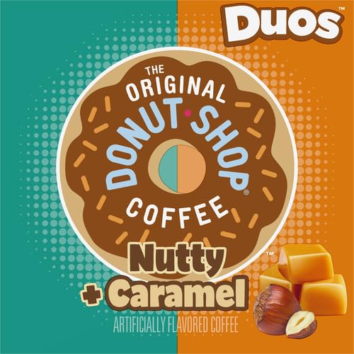 The Original Donut Shop Coffee,medium roast pods Coconut Mocha, 4.1 Ounce, 12 Count