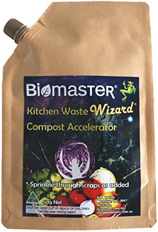 Kitchen Waste Wizard Compost Accelerator - 50g - Natural