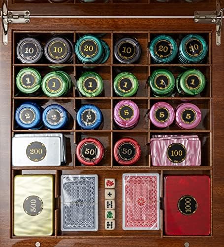 Bello Games Collezioni - Palermo Luxury Poker Chips & Card Set from Italy
