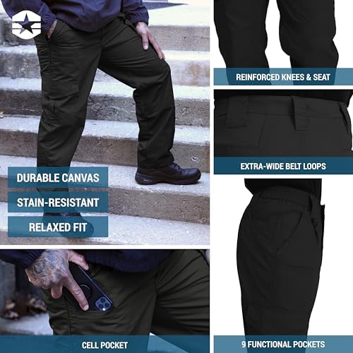 Propper Men's Icon Softshell Vest | Performance Cargo Work Pants for Law Enforcement and First Responders