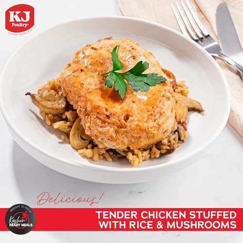 KJ Poultry Kosher Ready Meals - (6 Pack Ultimate Variety - Beef & Chicken) Prepared Entree Fully Cooked