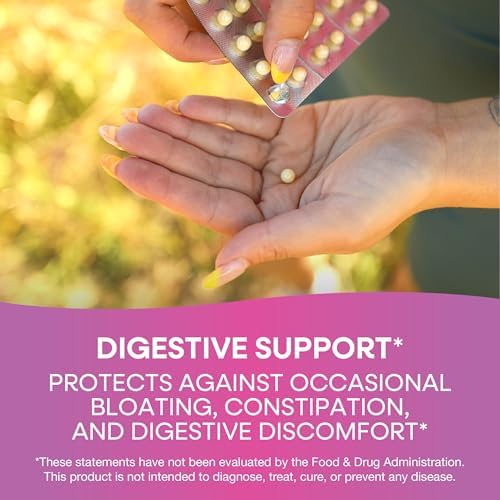 Nature's Way Women's Probiotic Pearls, Supports Vaginal Health*, 30 ct | Supports Vaginal & Digestive Health*, 1 Billion Live Cultures, Protects Against Occasional Bloating & Constipation*, Softgels