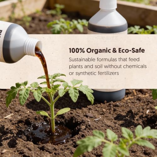 BioBizz 1L Bio-Bloom Liquid Fertiliser - Certified Organic Bloom Feed with Natural Sugar Beet Extract - Promotes Flowering, Fruiting & Resin Production - for Soil, Coco & Hydroponics