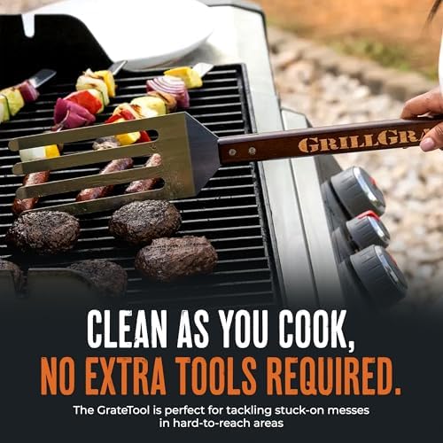 GrillGrate The Grate Tool - Spatula - Grill Accessory for GrillGrates and Sear Grate