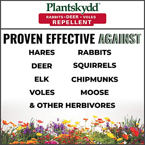 Plantskydd Animal Repellent for Deer, Rabbit, Voles, Powder Concentrate 1lb | Makes 1 Gallon of Liquid Repellent