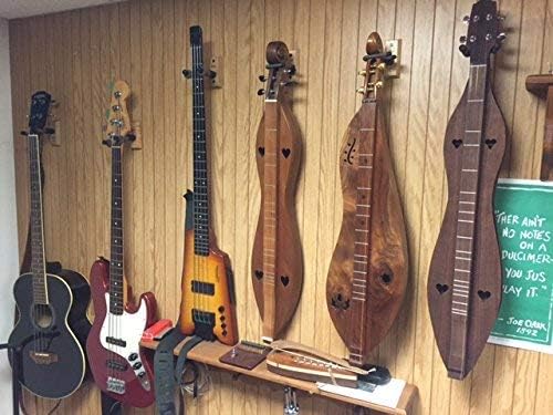 Dulcimer Hanger wall mount hanger by String Swing CC01D-O Solid Oak Hardwood Block
