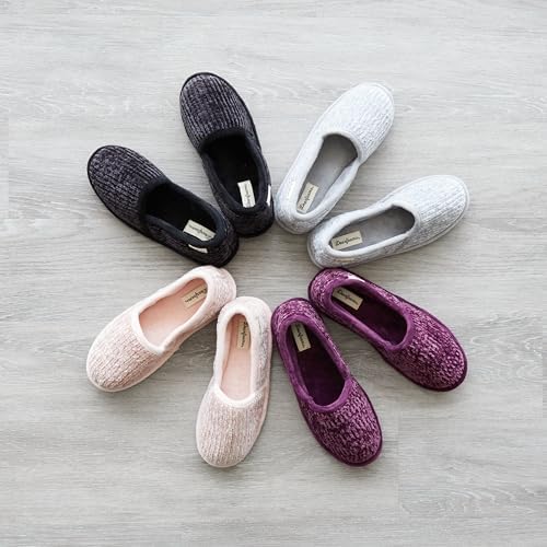 Dearfoams Women's Chenille A-line Slipper
