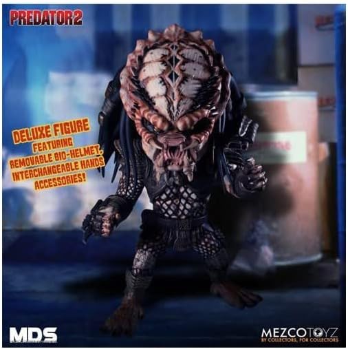 MDS Predator 2 City Hunter 6IN Deluxe Stylized ROTO FIG