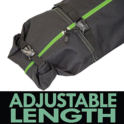 Athletico Ski Bag and Ski Boot Bag Combo - Ski Bags for Air Travel - Unpadded Snow Ski Bags Fit Skis Up to 200cm - For Men, Women, Adults, and Children