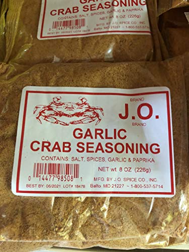 J.O. Garlic Crab Seasoning J O Maryland 8oz USA