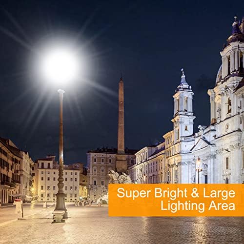 200W LED Flood Lights Outdoor, 20000LM Super Bright Security Floodlight, 100-277V, IP66 Waterproof, Commercial Exterior Light Fixture, 6000K Daylight White, Arena Yard Court Stadium Parking Lot Light