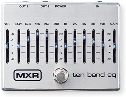 MXR Ten Band EQ Guitar Effects Pedal