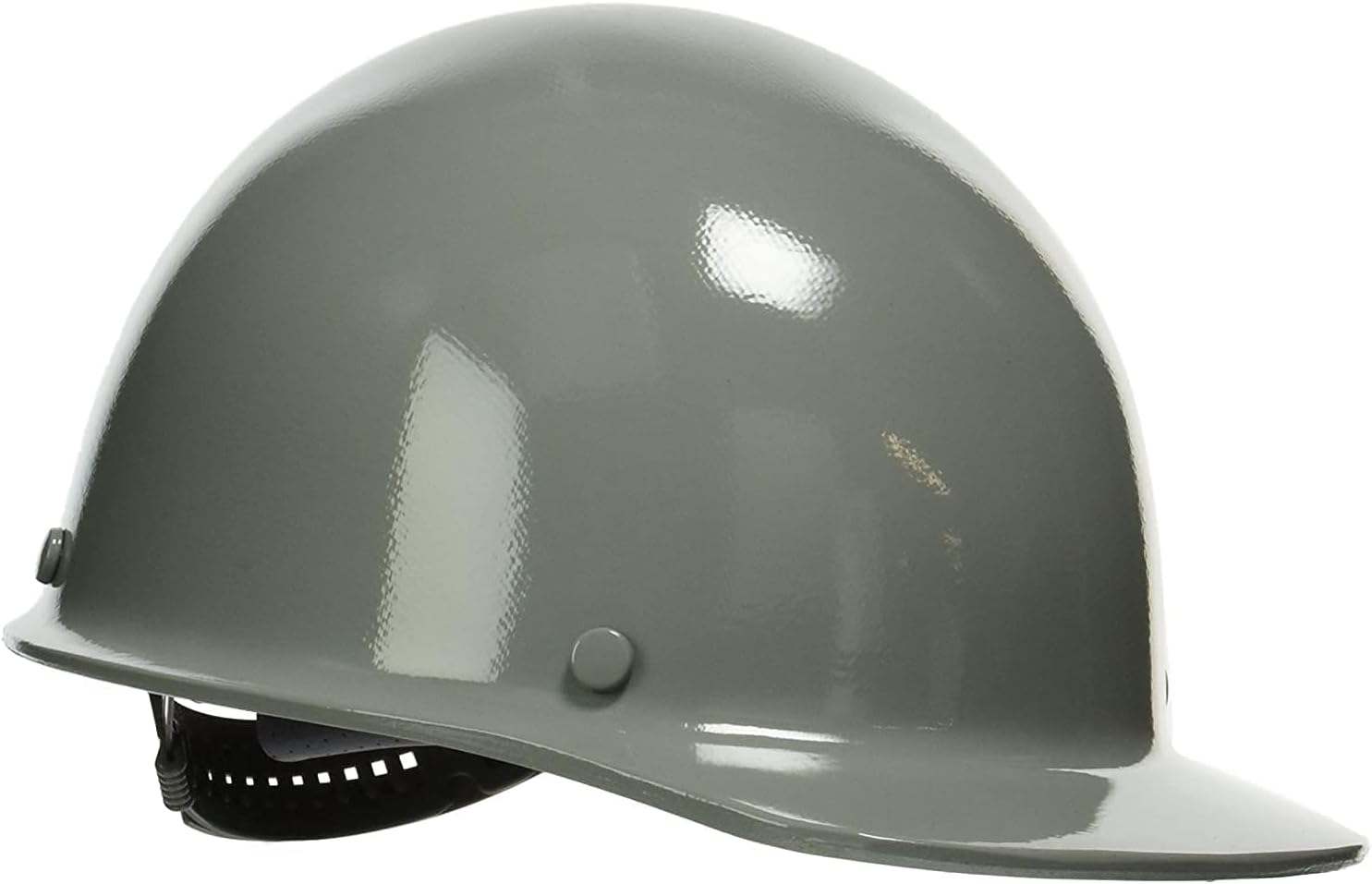 MSA Skullgard Cap Style Safety Hard Hat with Suspension - Non-Slotted Cap, Made of Phenolic Resin, Radiant Heat Loads up to 350F | Staz-On Pinlock Suspension