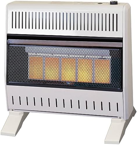 ProCom Heating Liquid Propane Ventless Infrared Plaque Heater With Base Feet - 10,000 BTU, Manual Control - Model# ML100HPA-B