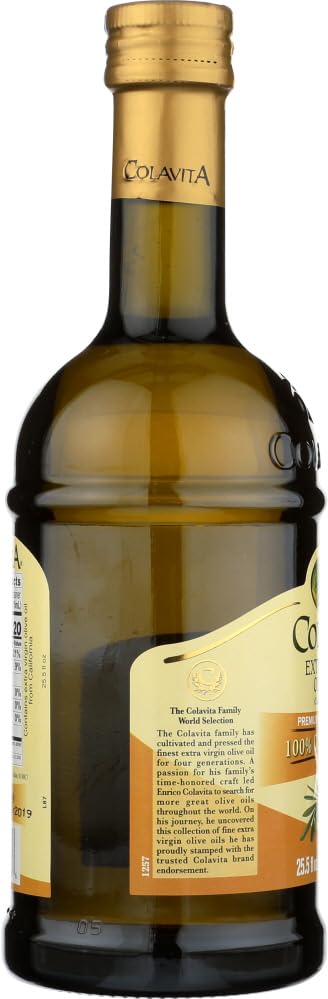 Colavita 100% Greek Extra Virgin Olive Oil, 25.5-Ounce