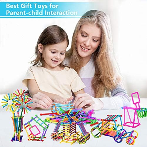 Juboury 1054Pcs Building Toy Building Blocks Bars Educational Set Puzzle