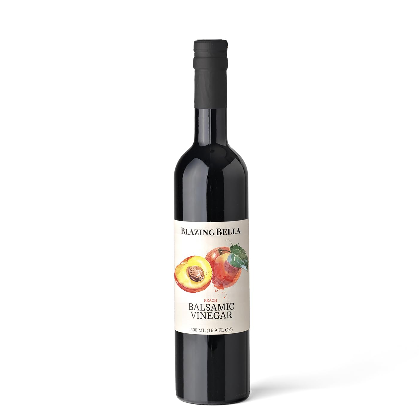 Blazing Bella Barrel Aged Balsamic Vinegar of Modena, Italy – Thick, Rich & Naturally Sweet – Premium Traditional Italian Balsamic for Everyday Use – 16.9 fl oz (500ml)