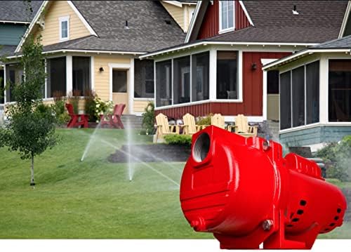 Red Lion RL-SPRK150 Sprinkler/Irrigation Pump, 115/230V, 71 GPM, 1.5 HP | Thermoplastic Impeller, For water sources down to 25' deep, Handles up to 14 sprinklers (1/2" fittings) per zone, 97101501
