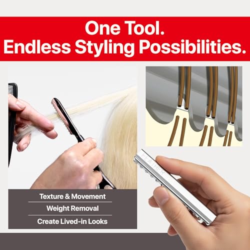 Feather Bonus Value Pack, Styling Razor Standard Blades - Professional Hair Cutting Blades for Styling, Shaping