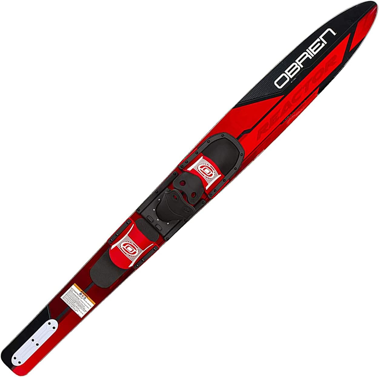 O'Brien Reactor Combo Water Skis, 67",Red