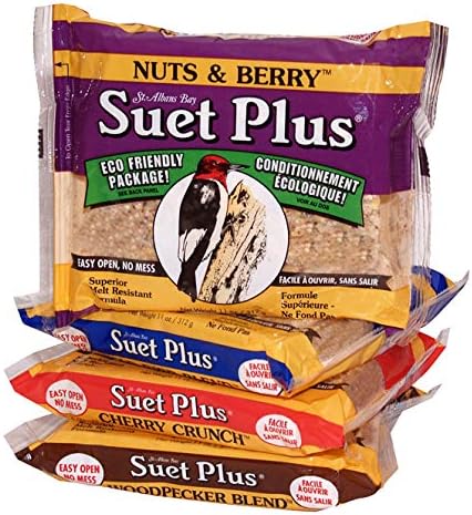 Ultimate Suet Pack for Wild Birds With 30 items, Suet Cakes, Suet Feeders, Suet Balls, and Suet Plugs