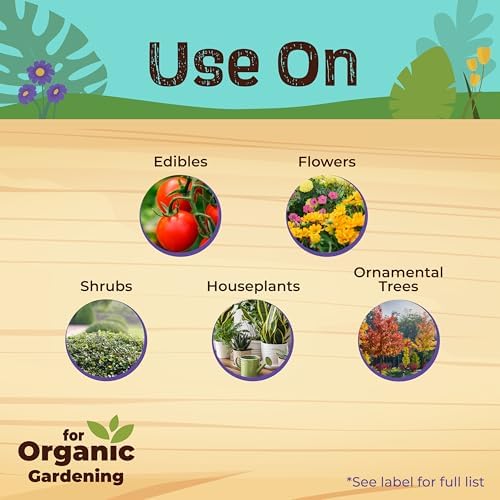 Bonide Captain Jack's Neem Oil, 32 oz Ready-to-Use Spray, Multi-Purpose Fungicide, Insecticide and Miticide for Organic Gardening | Multi-Purpose Fungicide, Insecticide and Miticide, For Plants, For Organic Gardening