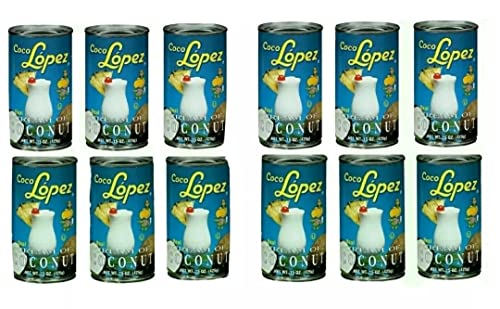 Coco Lopez Coconut Cream 12 pack (03-0334) Category: Cocktail Drink Mixes by Coco Lopez