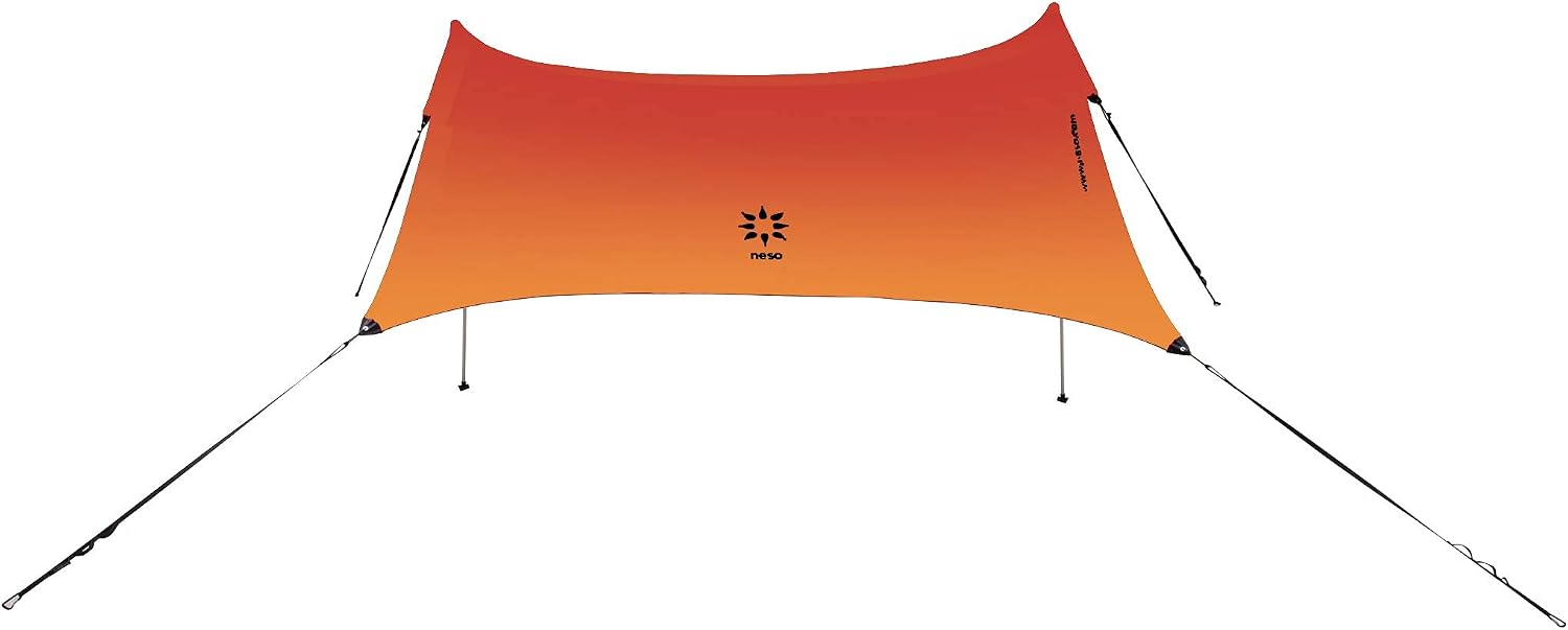 Neso Sidelines Grande Sports Tent - Lightweight and Portable Sun Shelter and Shade Tent for Outdoor Activities - Patented Reinforced Corners - UPF