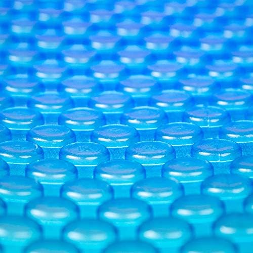 Blue Wave 16x32-ft Rectangle Solar Pool Cover 12-Mil Blue – Solar Cover for Above Ground Pool & Inground Pool, Thermal Bubble Blanket for Heat Retention & Reduced Evaporation
